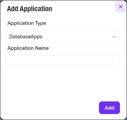 Configure DatabaseApps