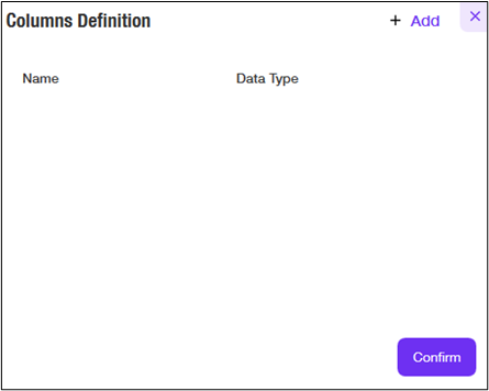 Create DataTable