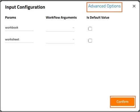 Range Configuration Screen Read range