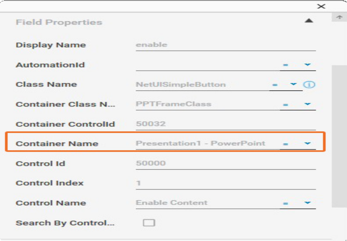Verve Menu Windows Automation