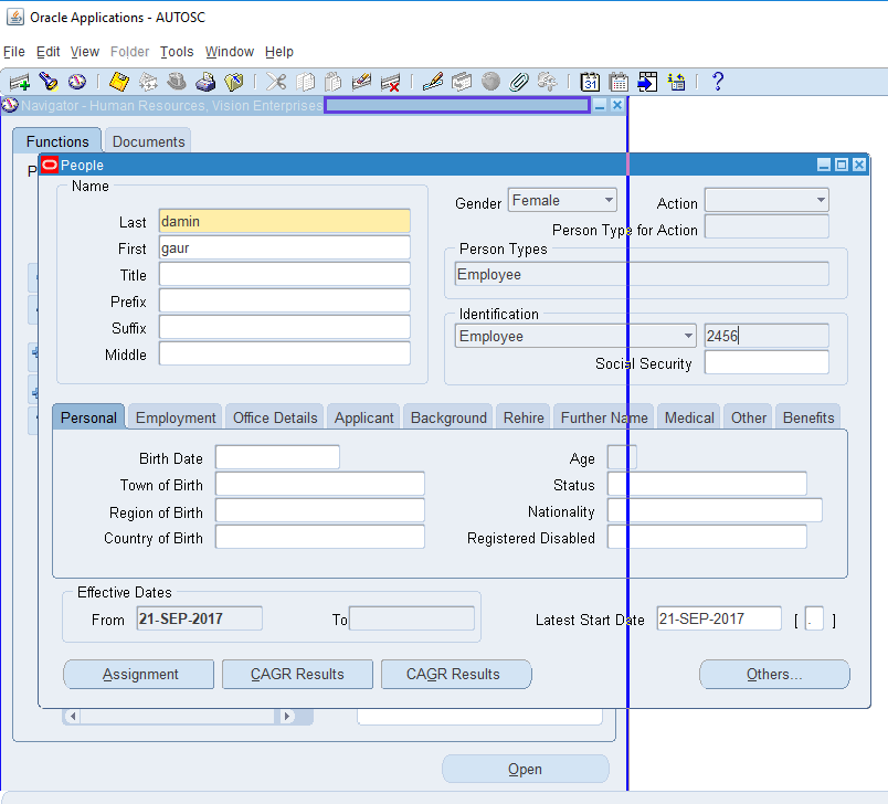StepbyStep Guide to Use Oracle EBS Application to Retrieve Employee