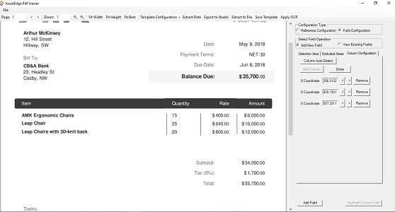 PDF Template Creator