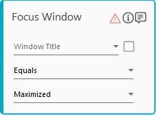 Focus Window