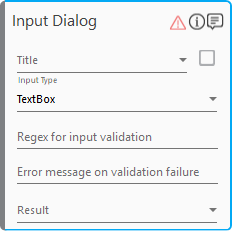 Input Dialog