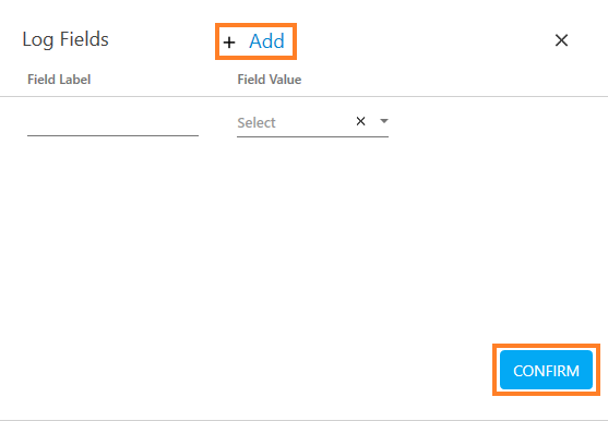 Add Log Fields