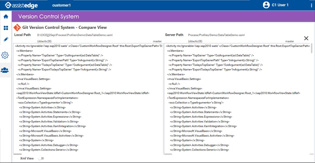 Using Version Control System