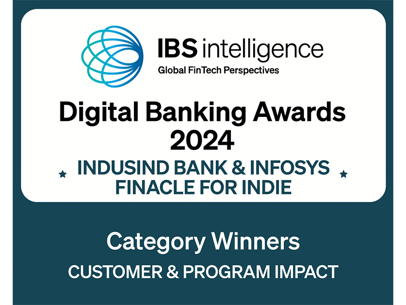 Awards Infosys Finacle and its clients recognized at IBS intelligence