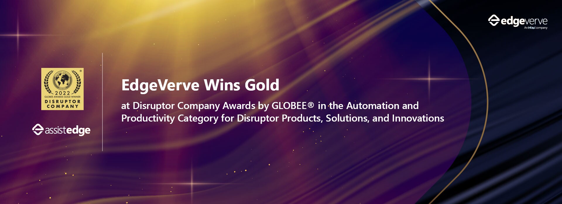 Gold-Globee-Disruptor-Awards-banner